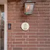 Huis illustratie - Traditioneel Naambord Rond klein -sfeer7-rond-XS
