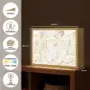 Goudspatten - Wit - Marmer Light Box met batterij (Wandlamp) middel 907 -USP_websiteoverzichtNL