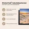 Zachte Zonsopkomst over Duinlandschap Inductie beschermer vinyl 3mm middel -sfeer2