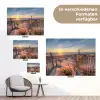 Strand - Zee - Duin - Zonsondergang - Landschap tuinposter los doek klein -Xsfeer9_DE
