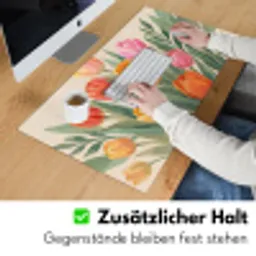 Tulpen - Abstract - Kleurrijk Muismat XXL klein -ysfeer3_duits