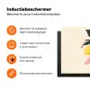 Citroenen - Felgeel - Tak - Bladeren Inductie beschermer vinyl 3mm klein -zzzzzzz-td-ups