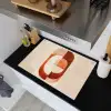 Illustratie - Abstract - Vormen - Rood Inductie beschemer met haakjes klein -sfeer1