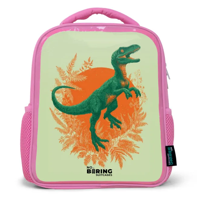 Kids' Backpacks Pink -. Dino - Nature - Green