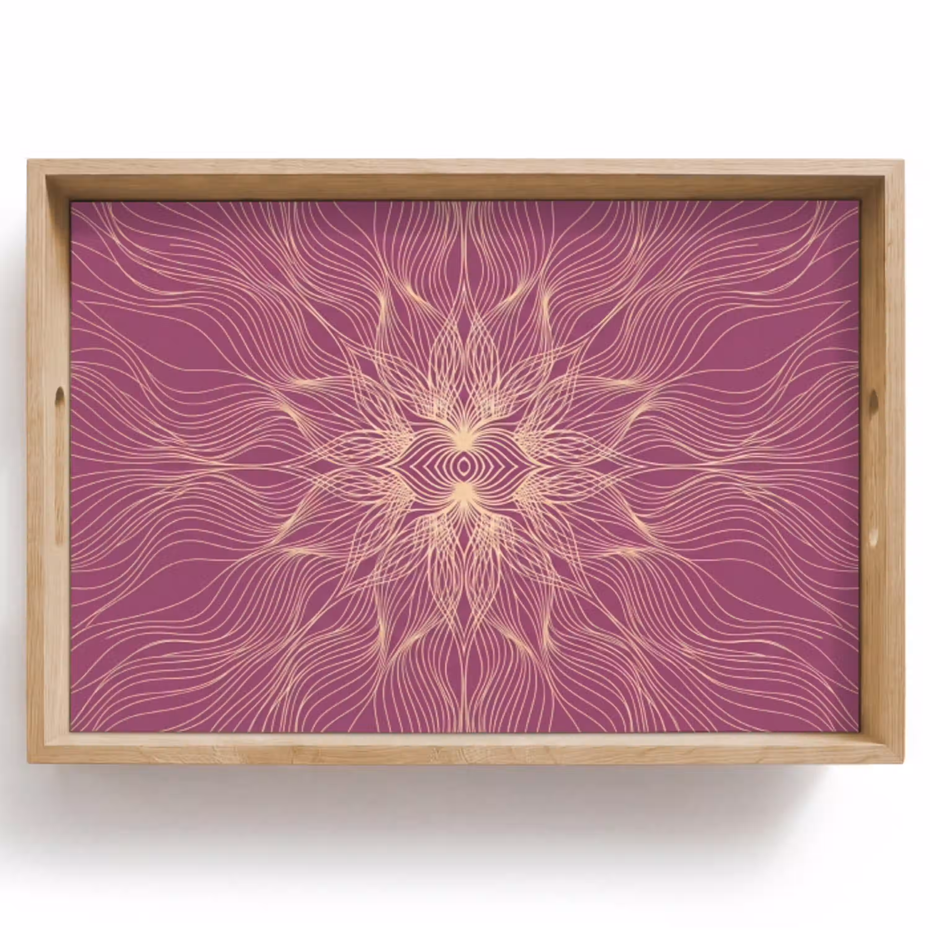 Lijnen - Patroon - Abstract Dienblad Rechthoek middel -z3d_shopping