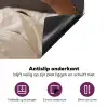 Champagne - Bed - Bubbels Inductie beschermer vinyl 3mm middel -zzzzzzz-cc-onderkant