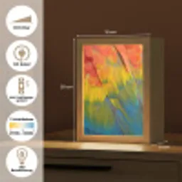 Veren - Ara - Kleurrijk Light Box met kabel (Kinderlampje) klein -USP_DE