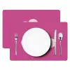 Girl power - Wolk - Roze Placemat vinyl groot -zzsfeer2_Kitchenyeah-website