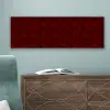 Bloemen - Donkerrood - Patroon canvas 2cm klein 828 -sfeer4