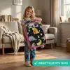 Liefdevolle dinosaurus Kinderkoffer - Roze klein -sfeer2_NL