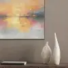 Modern - Abstract - Goud - Roze PET vilt klein -sfeer6_closeup