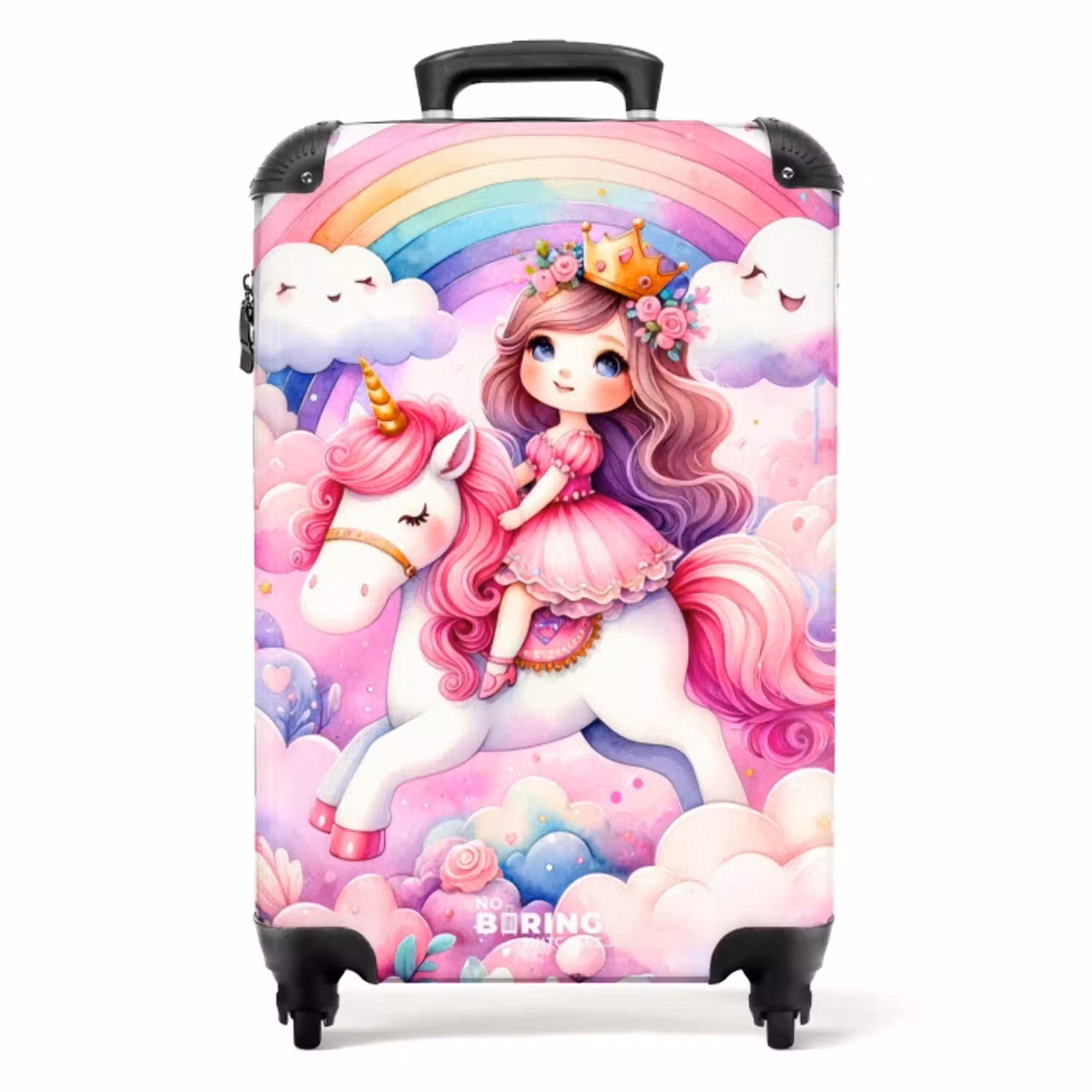 Eenhoorndromen NBS - Handbagage koffer - Unisex middel -productfoto_recht