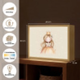 Prinses - Goud - Stippen Light Box met batterij (Wandlamp kind) middel -USP_websiteoverzichtDE