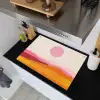 Heuvels - Oranje - Zon - Abstract Inductie beschemer met haakjes klein -sfeer1