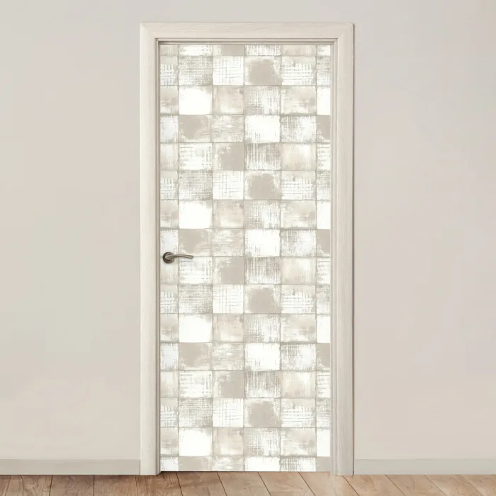 Tegel - Patroon - Verweerd deurposter klein 289 -3d_beige