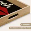 Lip - Rood - Quote Dienblad Rechthoek middel -USP_HandgreepNL