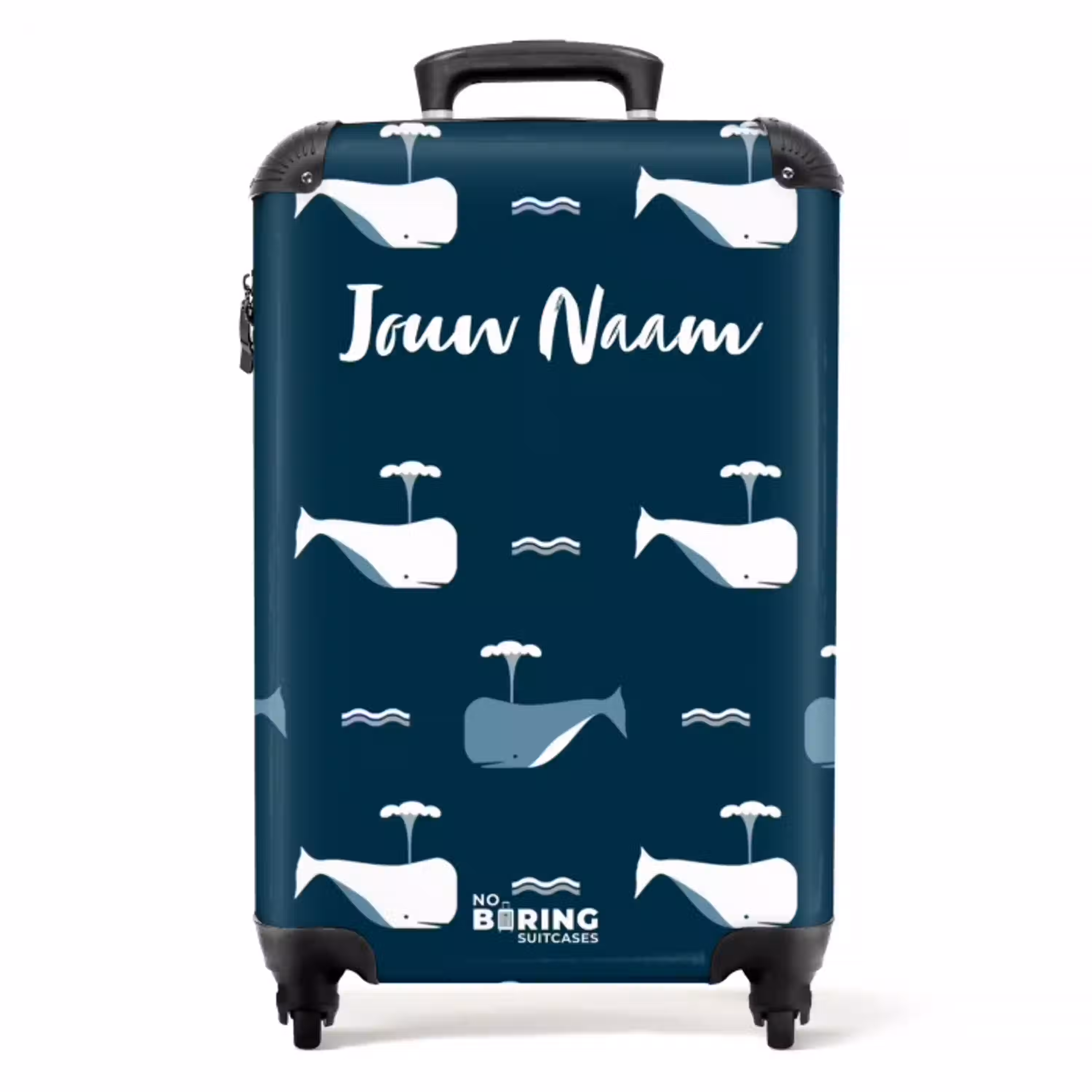 Walvisweelde NBS - Handbagage koffer - Kinderen Unisex middel -productfoto_recht