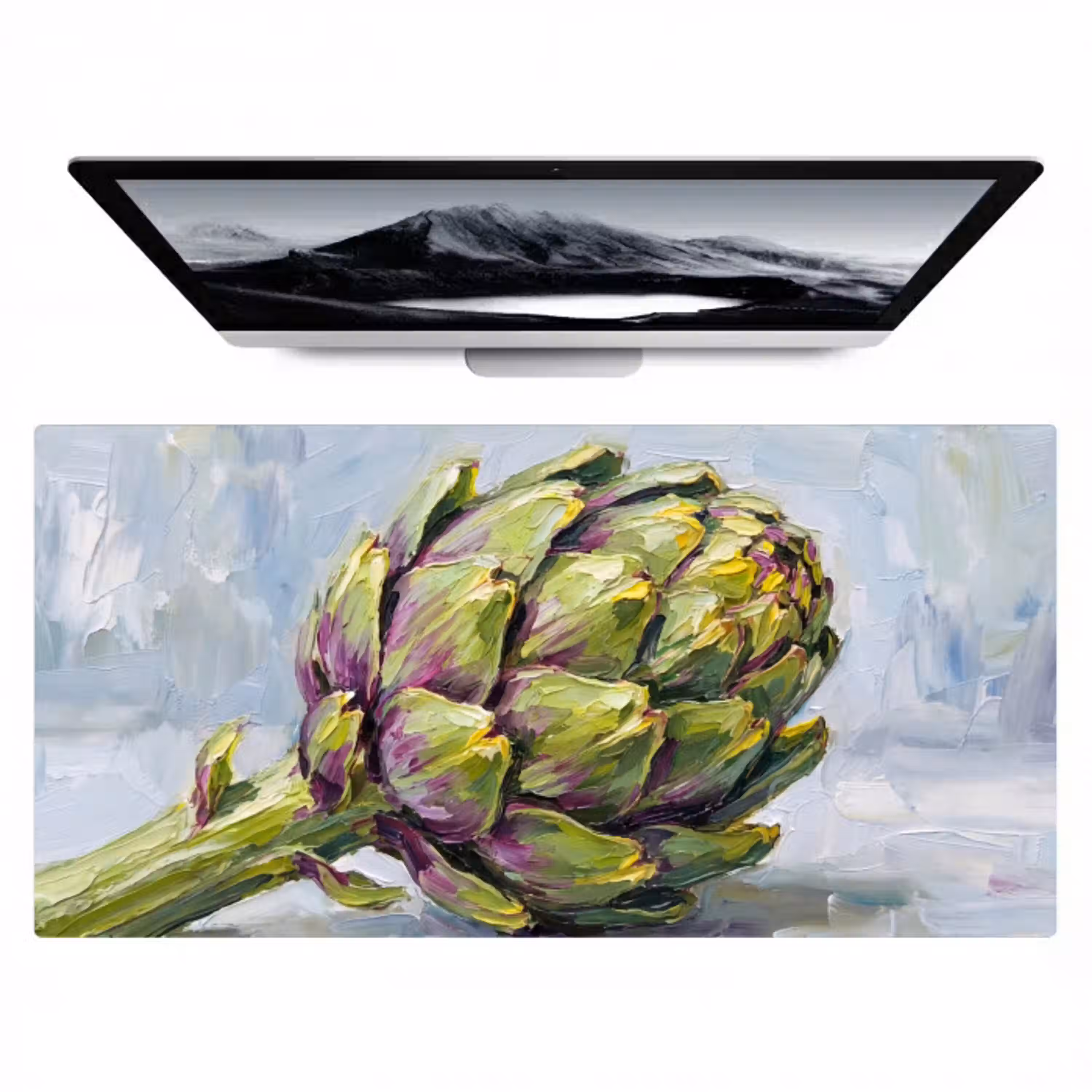 Eten - Artisjok - Modern Muismat XXL klein -zzz3d
