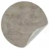 Retro - Beton - Patroon Wandcirkel behangsticker klein 186 -3d