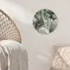 Luxe - Marmer - Groen Wandcirkel kunststof plaat 5mm dik klein -sfeer5