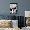 Vrouw - Paard - Artistiek fotolijst zwart zonder passe partout klein -sfeer3