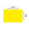 Geel - Citroen - Neon - Kleuren Placemat vinyl groot 368 -specs
