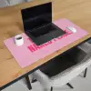 Tekst - Modern - Roze Muismat XXL klein -sfeer1