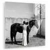 Vrouw - Paard - Artistiek plexiglas 5mm klein -zzzproduct_nieuw