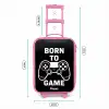 Born to game met controller Kinderkoffer - Roze klein -productfoto_formaten