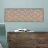 Oosters - Bloemen - Beige - Grijs canvas 2cm klein 828 -sfeer4