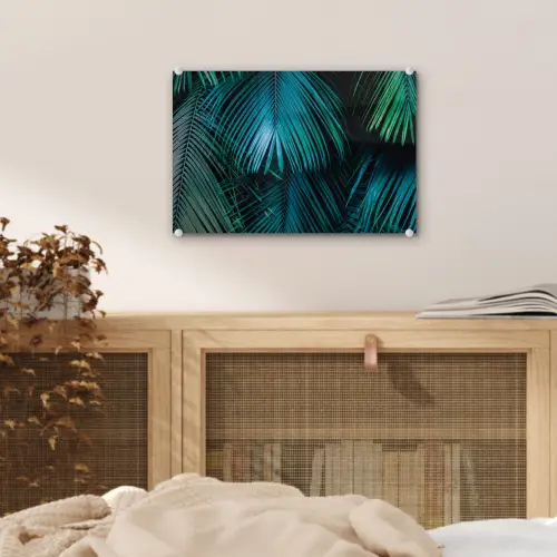 Bladeren - Tropisch - Jungle -  Natuur plexiglas 5mm klein -sfeer4