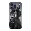 Hond - Krullen - Zonnebril - Wijn Telefoonhoesje iPhone 17 Pro klein -3d