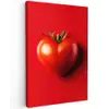 Tomaat - Rood - Hart Tuinposter op houten frame 2 cm dik klein -3d
