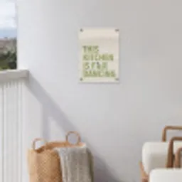 Quote - Appel - Illustratie tuinposter los doek klein -sfeer8