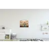 Boom - Tree of life - Kleur textielposter latten blank klein -kinderkamer