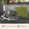 Landelijk - Bloemen -  Groen keuken achterwand spatscherm klein 900 -usp_NL