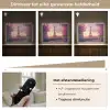 Eiffeltoren - Parijs - Roze Light Box met batterij (Wandlamp) middel -USP_dimbaarNL