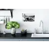 Glamour - Modern - Zwart - Wit Muursticker klein -keuken