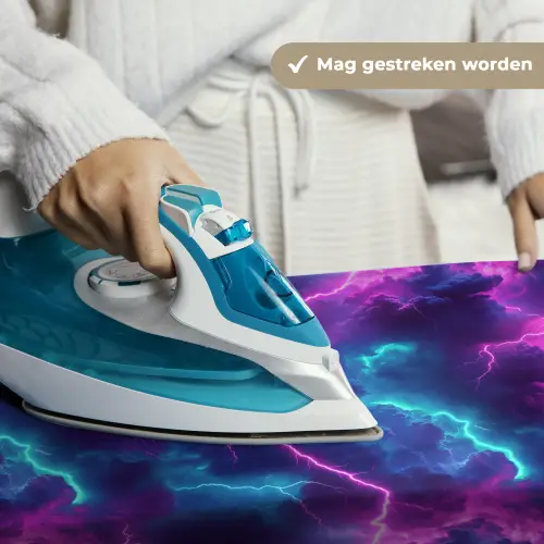 Elektrisch - Neon - Lucht Wandkleed katoen klein 269 -sfeer9