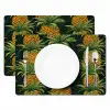 Illustratie - Patroon - Ananas Placemat vinyl groot 368 -zzsfeer2_Kitchenyeah-website