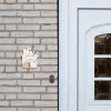 Abstract - Stippen - Sierlijk Naambord Huisje klein -sfeer1