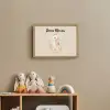 Zeepaardje - Zeewier - Beige Light Box met batterij (Wandlamp kind) middel -sfeer2_kind
