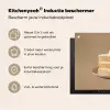 Vanilletaart - Cake - Romig Inductie beschermer vinyl 3mm middel -zzzzzzusp-haakje_NL