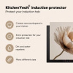 Bloem - Beige - Crème Inductie beschermer vinyl 3mm middel -vsfeer2_ENG