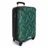 Palm bladeren patroon groen NBS - Handbagage koffer - Kinderen Unisex middel -productfoto_3d