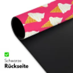 Softijs - Horentje - Roze Muismat XXL klein 681 -ysfeer2_duits