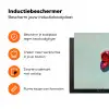 Lollys - Schaduw - Drie - Blauw Inductie beschermer vinyl 3mm klein -zzzzzzz-td-ups