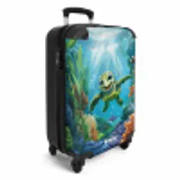 Zippy Zeeschildpad NBS - Handbagage koffer - Unisex middel -productfoto_3d