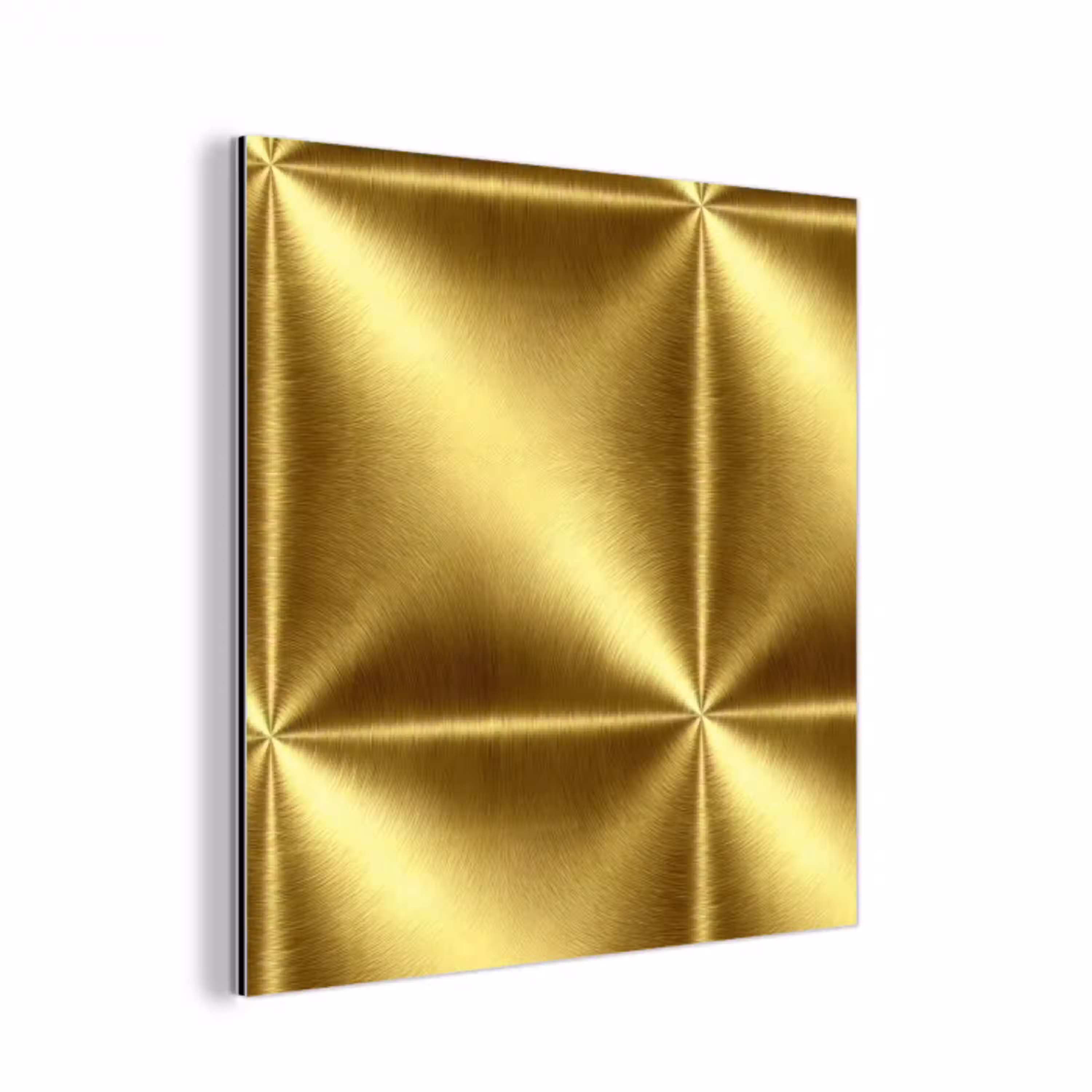 Textuur - Geborsteld Goud - Industrieel - Metallic aluminium wit klein 46 -3d