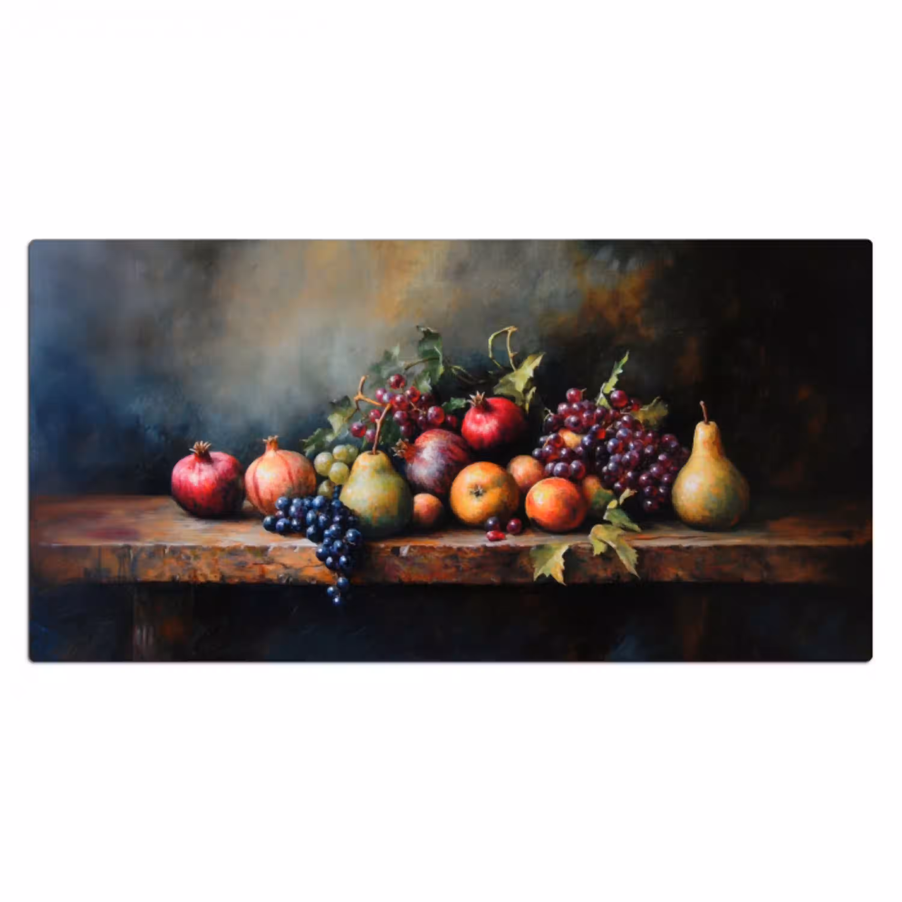 Rustiek - Stilleven - Fruit Muismat XXL klein -3d_leeg